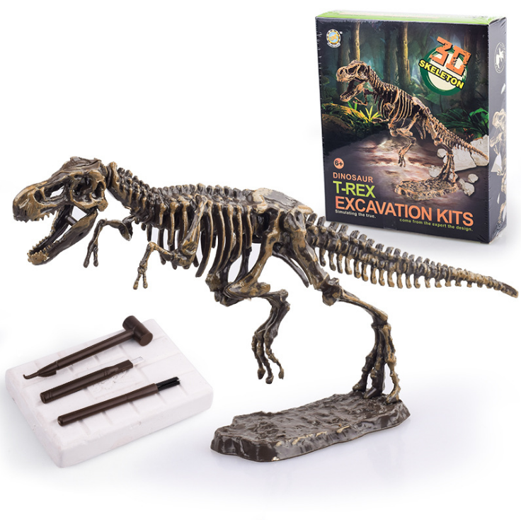 Dinosaur archaeological excavation toys DIY archaeological children's educational toys